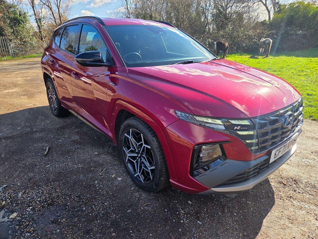 Hyundai Tucson 1.6 T-gdi Mhev N Line Dct Euro 6 S S CF71ROU Red #2