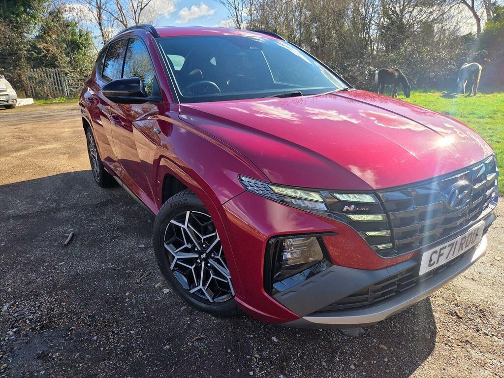 Hyundai Tucson 1.6 T-gdi Mhev N Line Dct Euro 6 S S CF71ROU Red #6