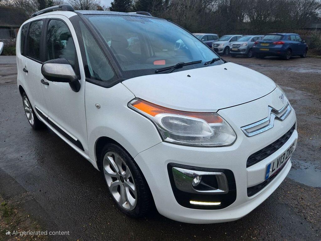 Citroen C3 Picasso 1.6 Hdi Selection Euro 5 LV13ZRZ White #4