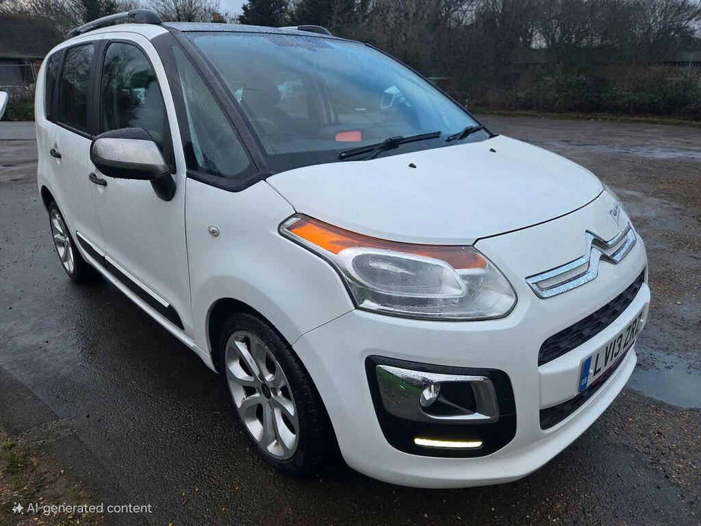 Citroen C3 Picasso 1.6 Hdi Selection Euro 5 LV13ZRZ White #6