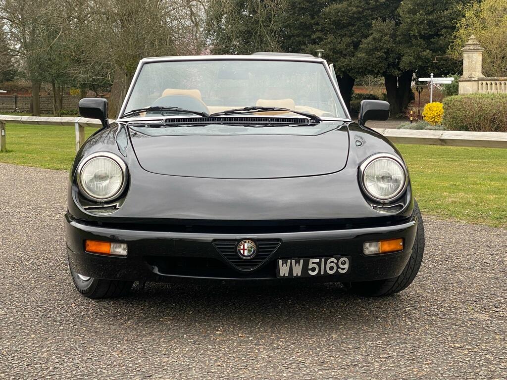 Alfa Romeo Spider 2000 Black #6