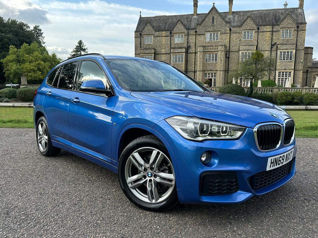 BMW X1 2.0 18D M Sport Suv Xdrive Euro 6 HN69NXT Blue #2