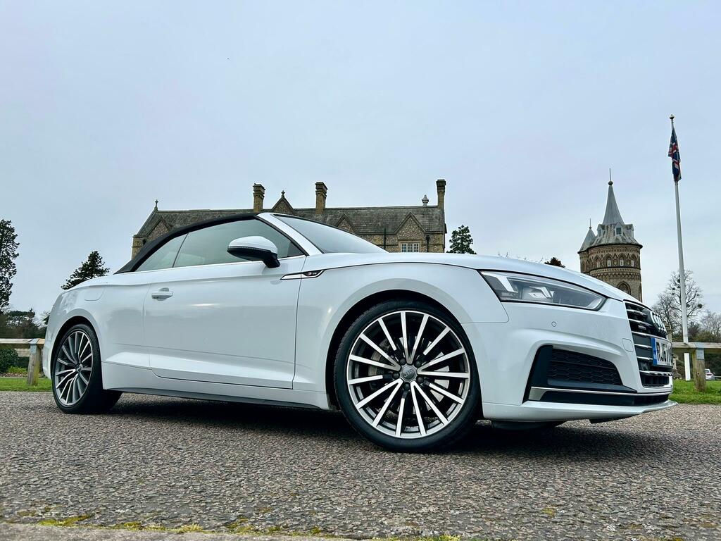Audi A5 2.0 Tfsi S Line Convertible S Tronic Qu  #4