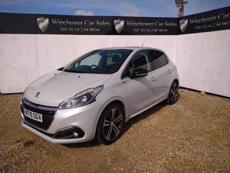 Peugeot 208 1.2 Puretech 110 Gt Line - 2015 15 MT15SGV White