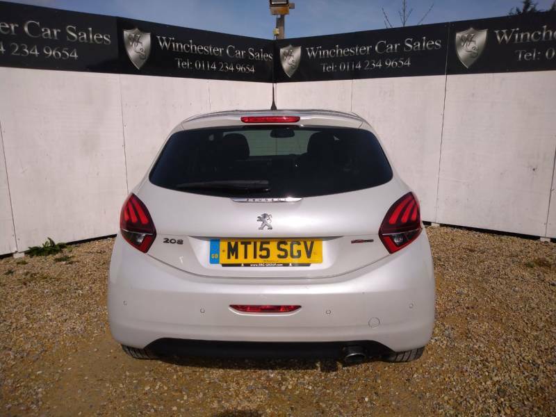Peugeot 208 1.2 Puretech 110 Gt Line - 2015 15 MT15SGV White #6
