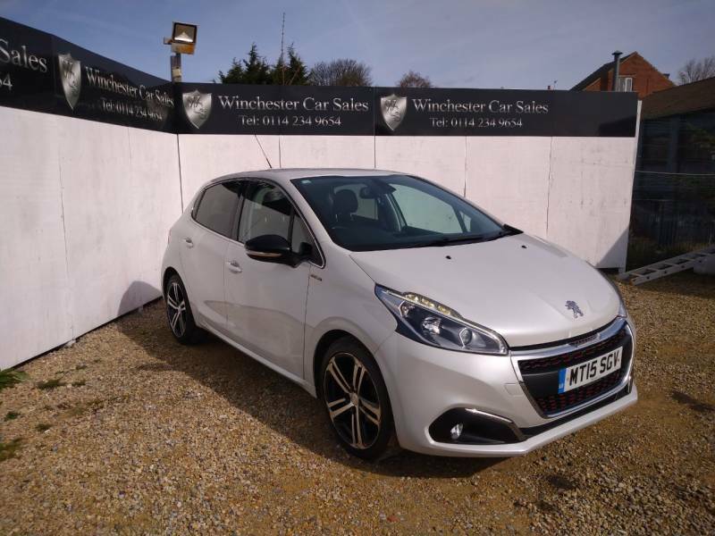 Peugeot 208 1.2 Puretech 110 Gt Line - 2015 15 MT15SGV White #3