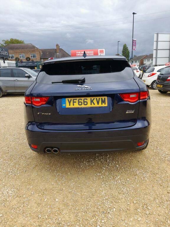 Jaguar F-Pace 2.0D R-sport Awd - 2016 66 YF66KVM Blue #5