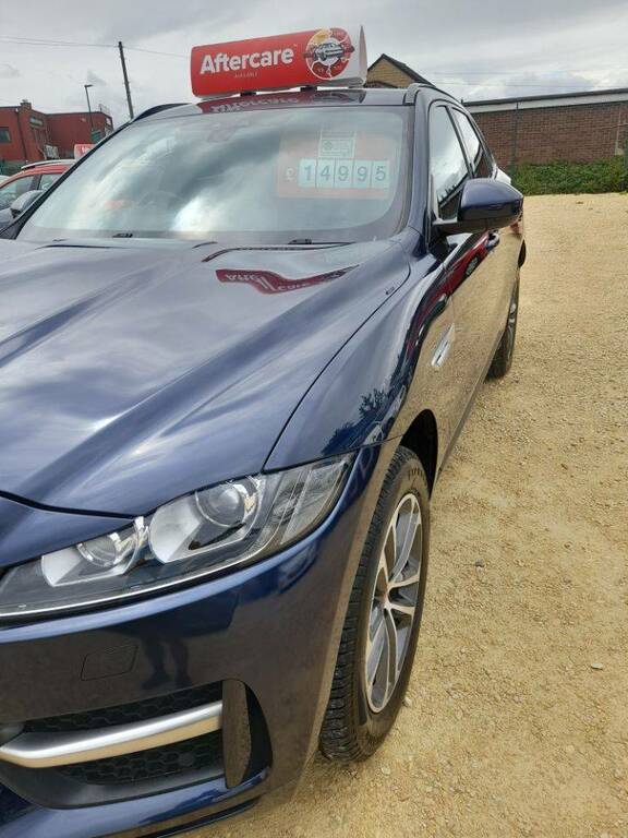 Jaguar F-Pace 2.0D R-sport Awd - 2016 66 Blue