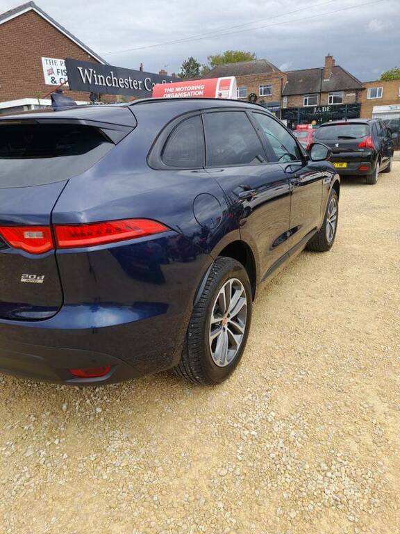 Jaguar F-Pace 2.0D R-sport Awd - 2016 66 YF66KVM Blue #4