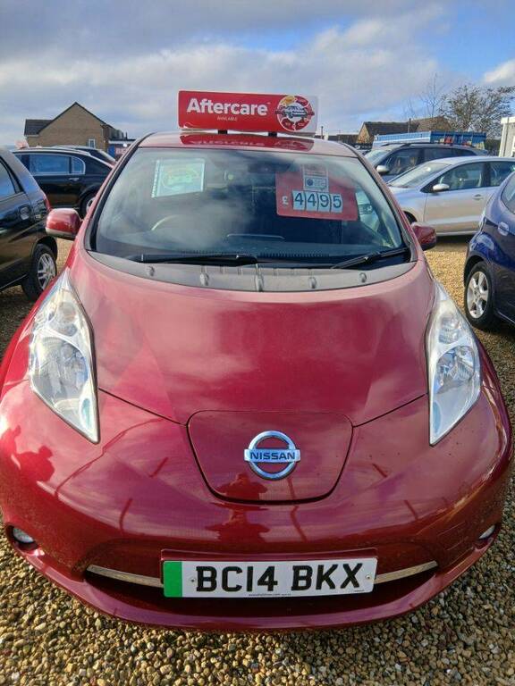 Nissan Leaf 80Kw Acenta 24Kwh - 2014 14 BC14BKX Red #2