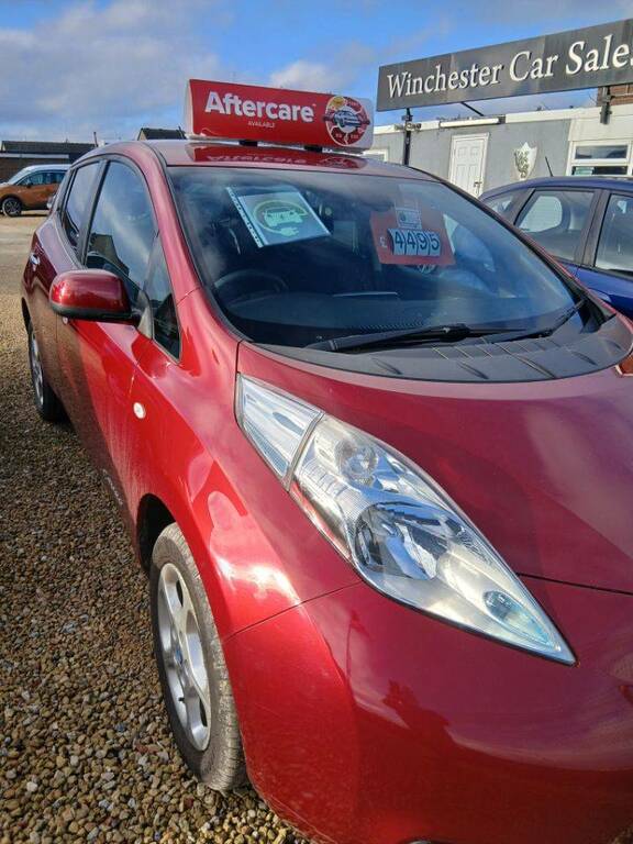 Nissan Leaf 80Kw Acenta 24Kwh - 2014 14 BC14BKX Red #3