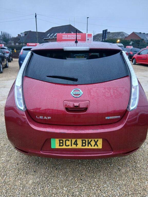 Nissan Leaf 80Kw Acenta 24Kwh - 2014 14 BC14BKX Red #5