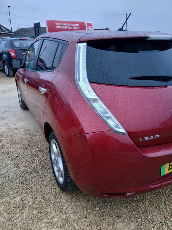 Nissan Leaf 80Kw Acenta 24Kwh - 2014 14 BC14BKX Red #6