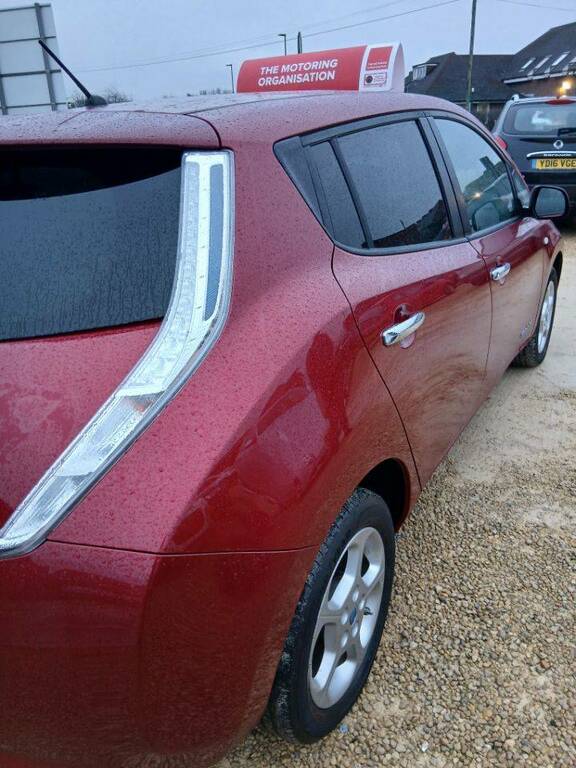Nissan Leaf 80Kw Acenta 24Kwh - 2014 14 BC14BKX Red #4