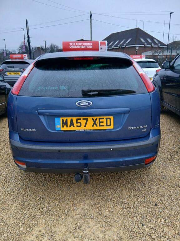 Ford Focus 1.6 Titanium 115 - 2007 57 Blue #5