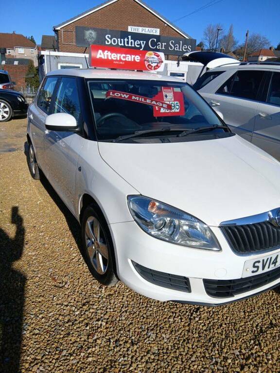 Skoda Fabia 1.2 12V Se - 2014 14 SV14XUL White #2