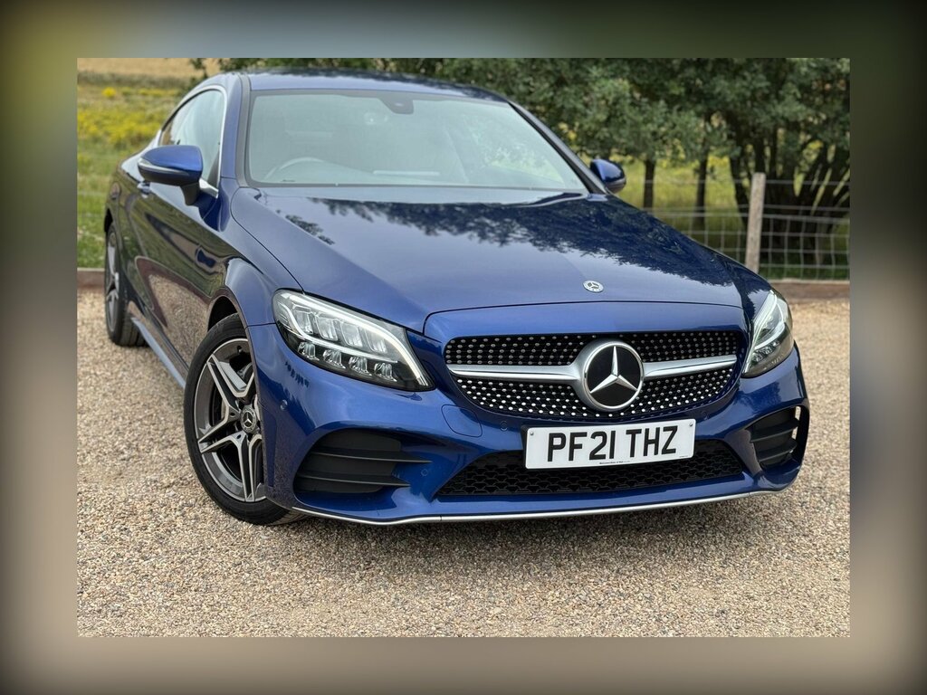 Mercedes-Benz C Class 2.0 C220d Amg Line Edition G-tronic Euro 6 Ss Blue