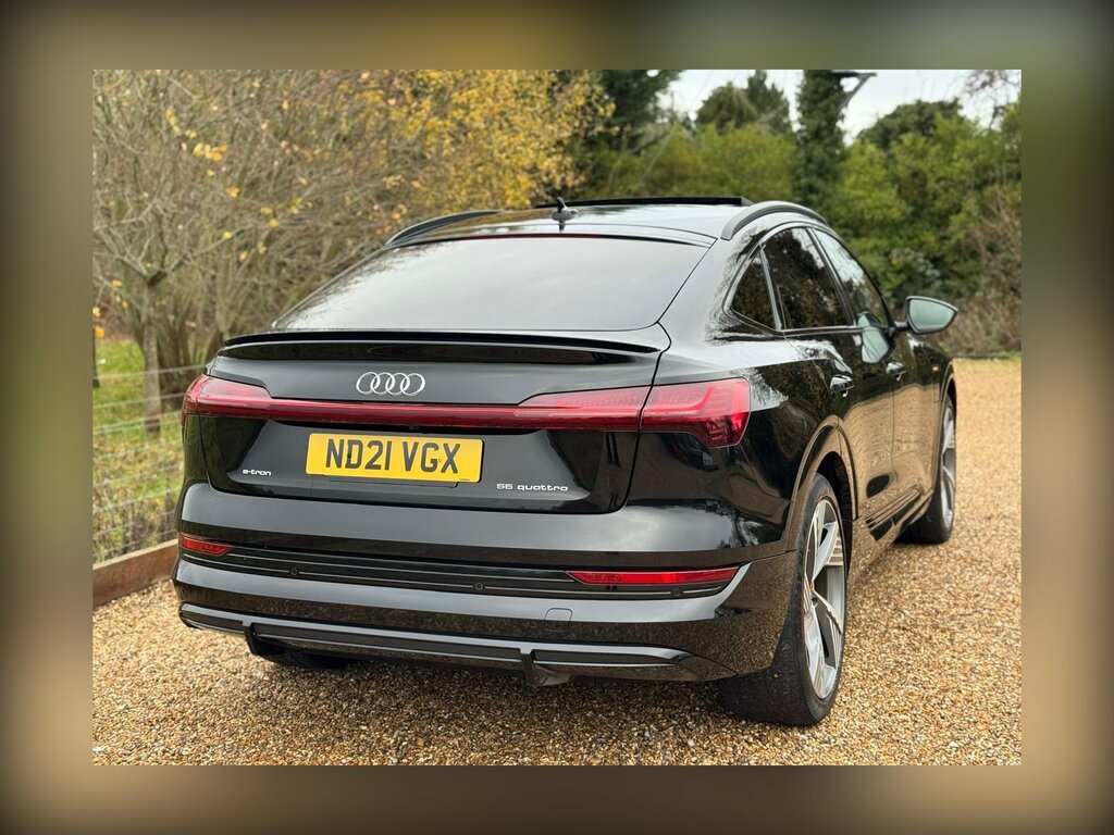Audi E-tron 55 Vorsprung Sportback Quattro 95Kwh ND21VGX Black #6