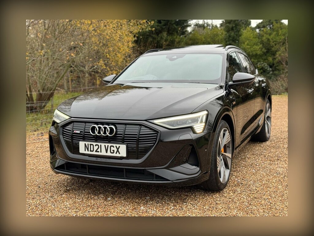 Audi E-tron 55 Vorsprung Sportback Quattro 95Kwh ND21VGX Black #4