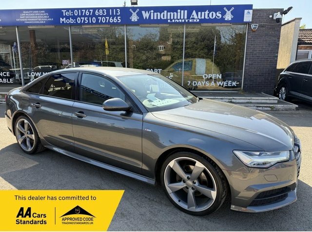 Audi A6 Saloon Tdi Black Edition Saloon Grey