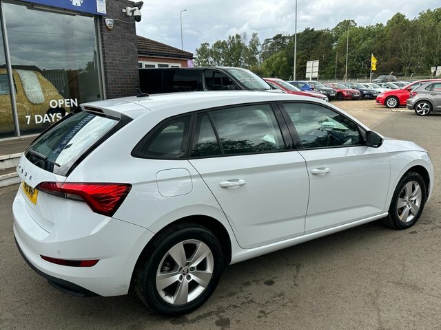Skoda Scala Tsi Se Hatchback SW19WHP White #5