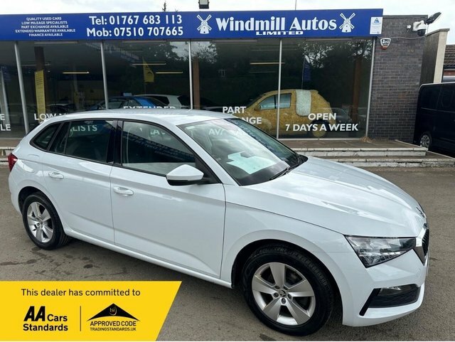 Skoda Scala Tsi Se Hatchback White