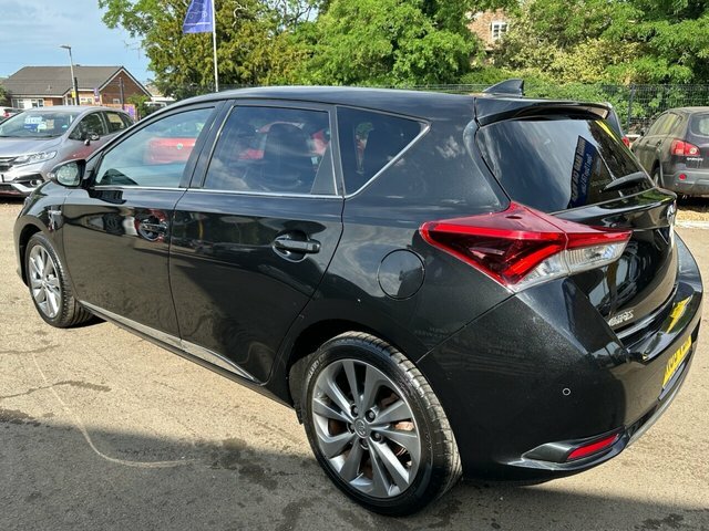 Toyota Auris Vvt-h Excel Hatchback SN68VBA Black #4