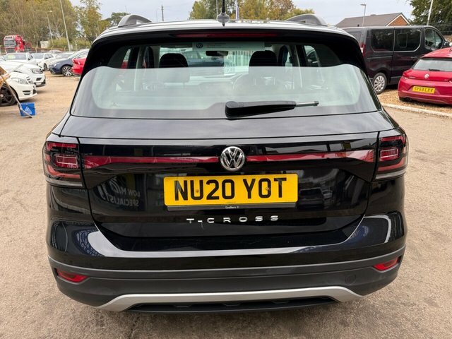 Volkswagen T-Cross Tsi Se Suv NU20YOT Black #5