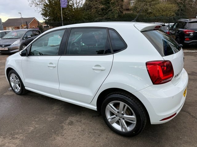 Volkswagen Polo Match Edition Hatchback SP67YCM White #5