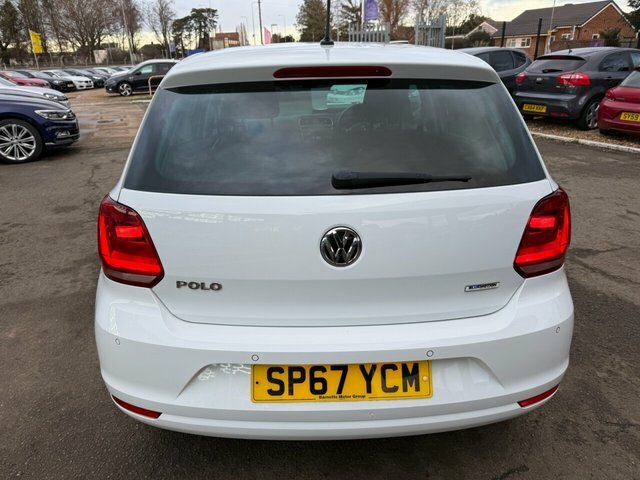 Volkswagen Polo Match Edition Hatchback SP67YCM White #6
