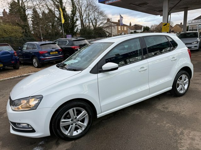 Volkswagen Polo Match Edition Hatchback SP67YCM White #4