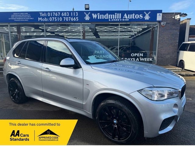 BMW X5 30D M Sport Suv Silver