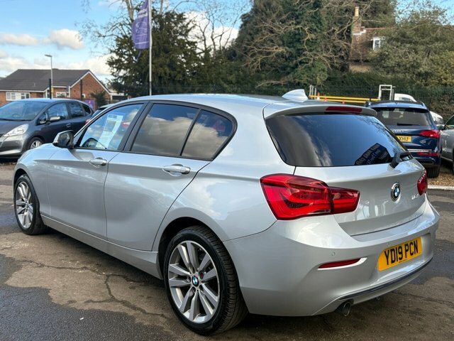 BMW 1 Series 116D Sport Hatchback YD19PCN Silver #5
