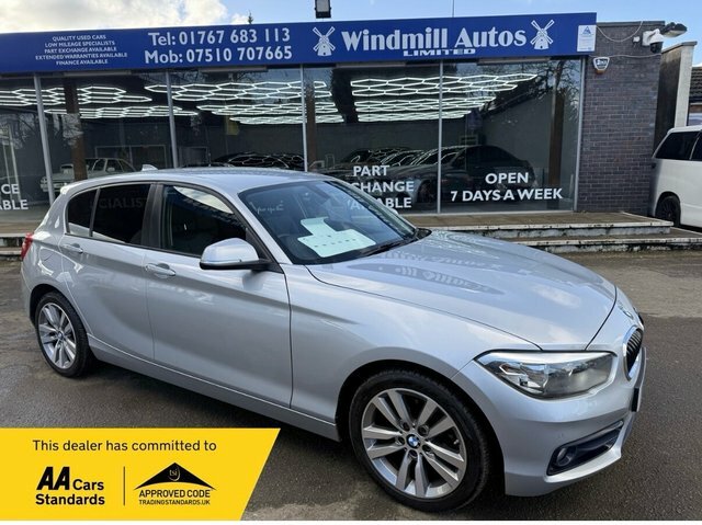 BMW 1 Series 116D Sport Hatchback Silver