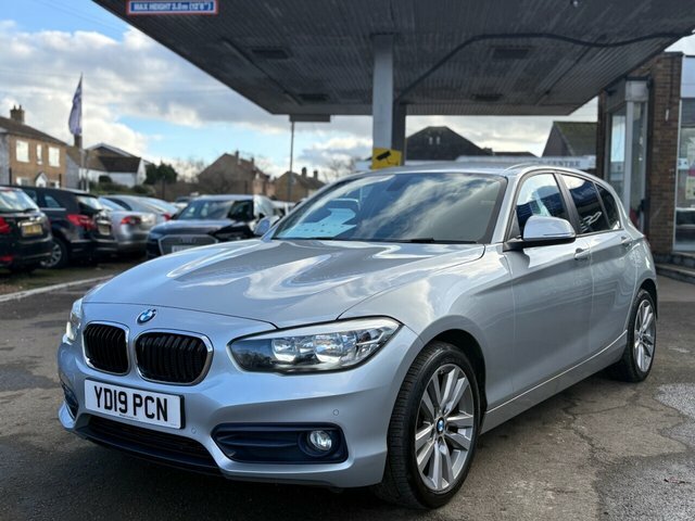 BMW 1 Series 116D Sport Hatchback YD19PCN Silver #4