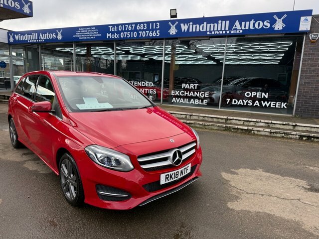 Mercedes-Benz B Class B180 Exclusive Edition Mpv RK18NTF Red #2