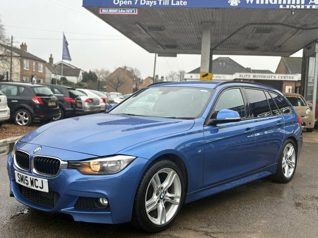 BMW 3 Series 320D Blueperformance M Sport SM15WCJ Blue #3
