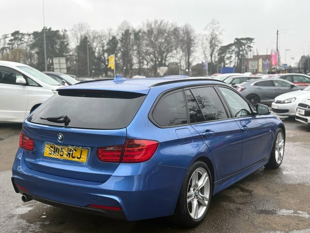 BMW 3 Series 320D Blueperformance M Sport SM15WCJ Blue #6