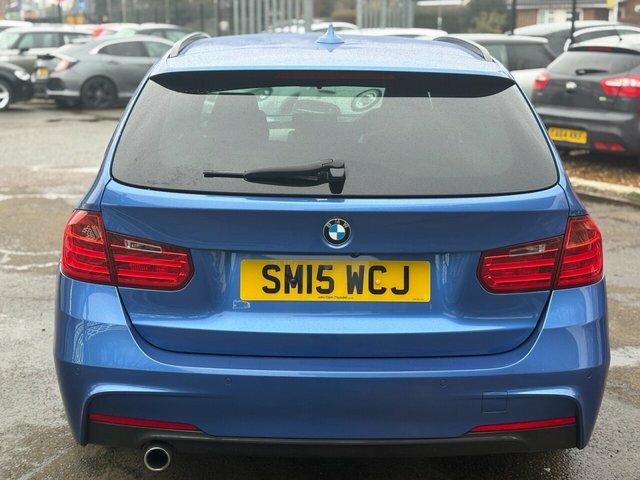 BMW 3 Series 320D Blueperformance M Sport SM15WCJ Blue #5
