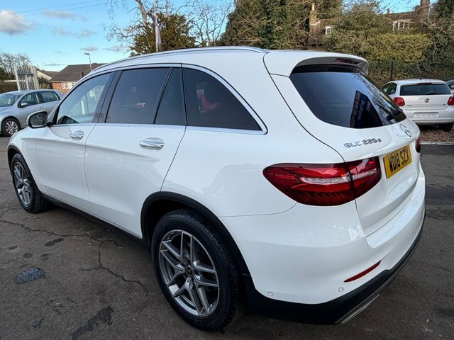 Mercedes-Benz GLC Class Glc220d Amg Line Premium WD18SZX White #4