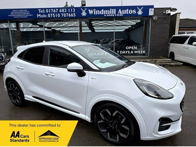 Ford Puma Ecoboost Mhev St-line X White