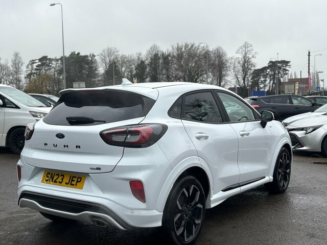 Ford Puma Ecoboost Mhev St-line X SN23JEP White #6