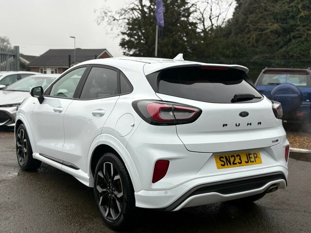 Ford Puma Ecoboost Mhev St-line X SN23JEP White #4