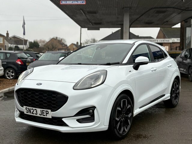 Ford Puma Ecoboost Mhev St-line X SN23JEP White #3