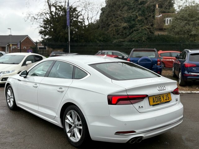 Audi A5 Tdi Ultra Sport Sportback White #4