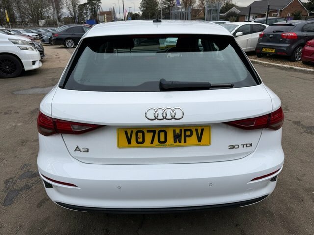 Audi A3 Tdi 30 Technik Sportback White #5