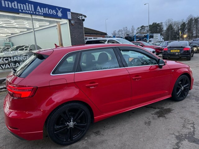 Audi A3 Tfsi Cod S Line SO17FRV Red #6