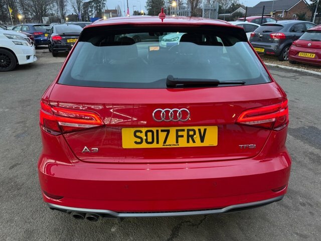 Audi A3 Tfsi Cod S Line SO17FRV Red #5