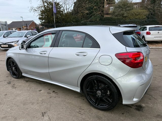 Mercedes-Benz A Class A180d Amg Line Hatchback LS67XGH Silver #5