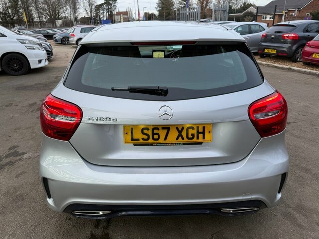 Mercedes-Benz A Class A180d Amg Line Hatchback LS67XGH Silver #6
